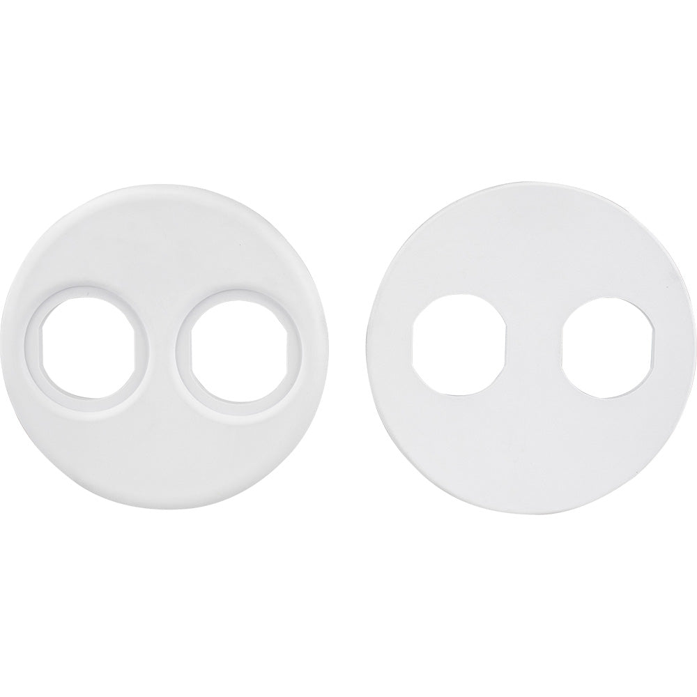 SeaDog 4 Gauge Power Socket Adapter Mounting Plate  White 4261041