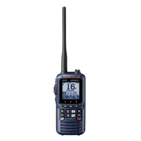 Standard Horizon HX891BT Handheld VHF wBluetooth  Navy Blue HX891BTNB