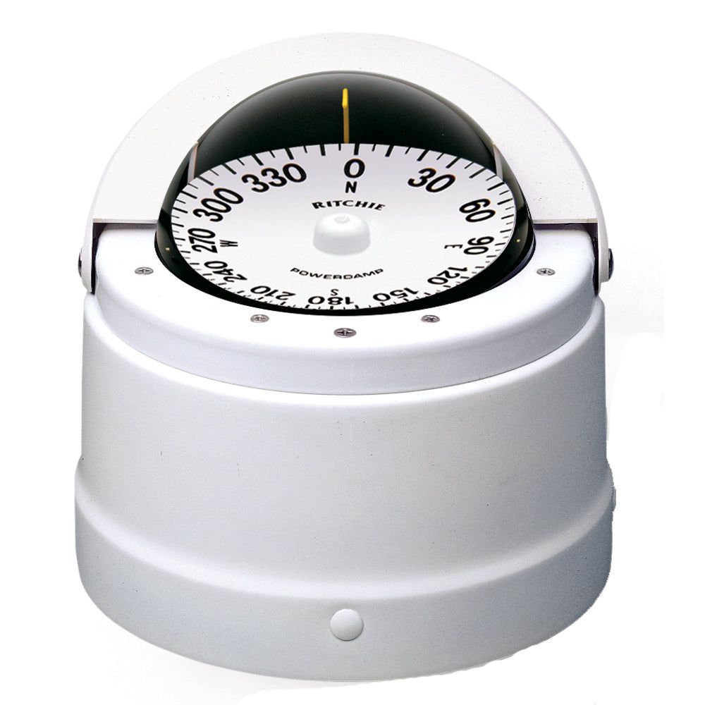 Ritchie DNW-200 Navigator Compass - Binnacle Mount - White [DNW-200]