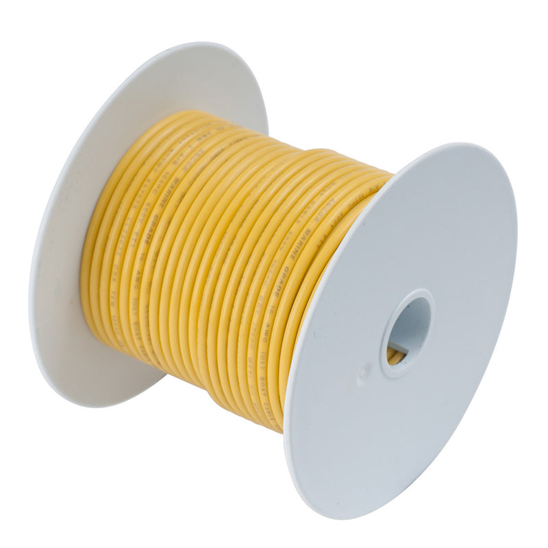 ANcor Yellow 6 AWG Tinned Copper Wire - 50' [112905]