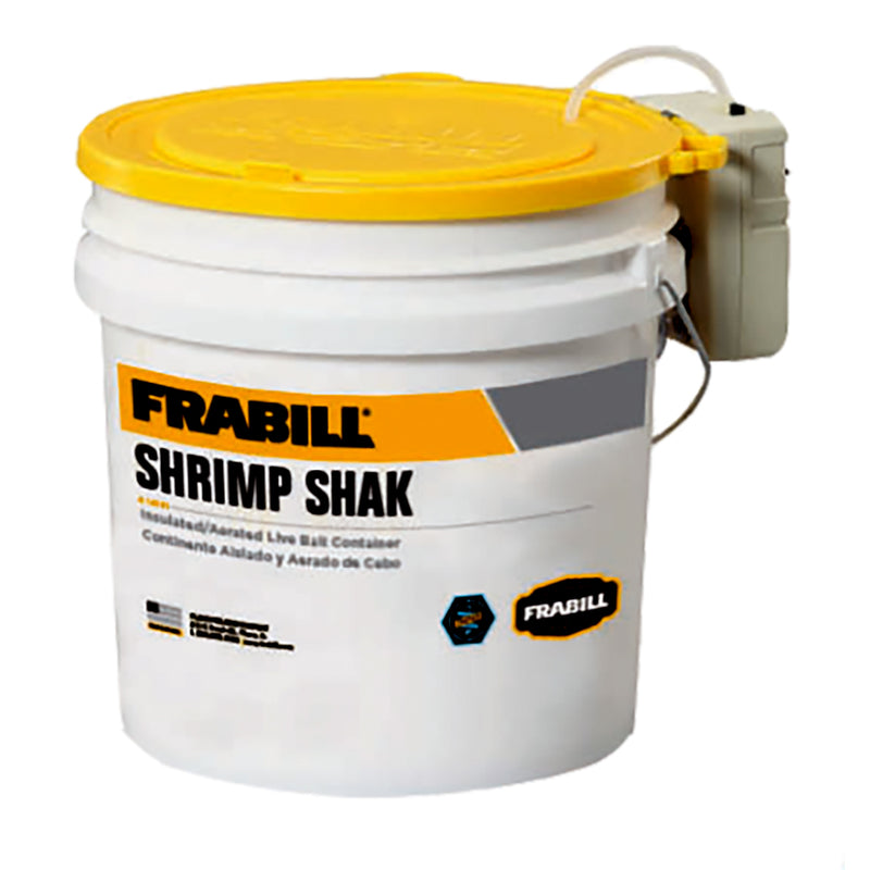 Frabill Shrimp Shak Bait Holder  4.25 Gallons wAerator 14261