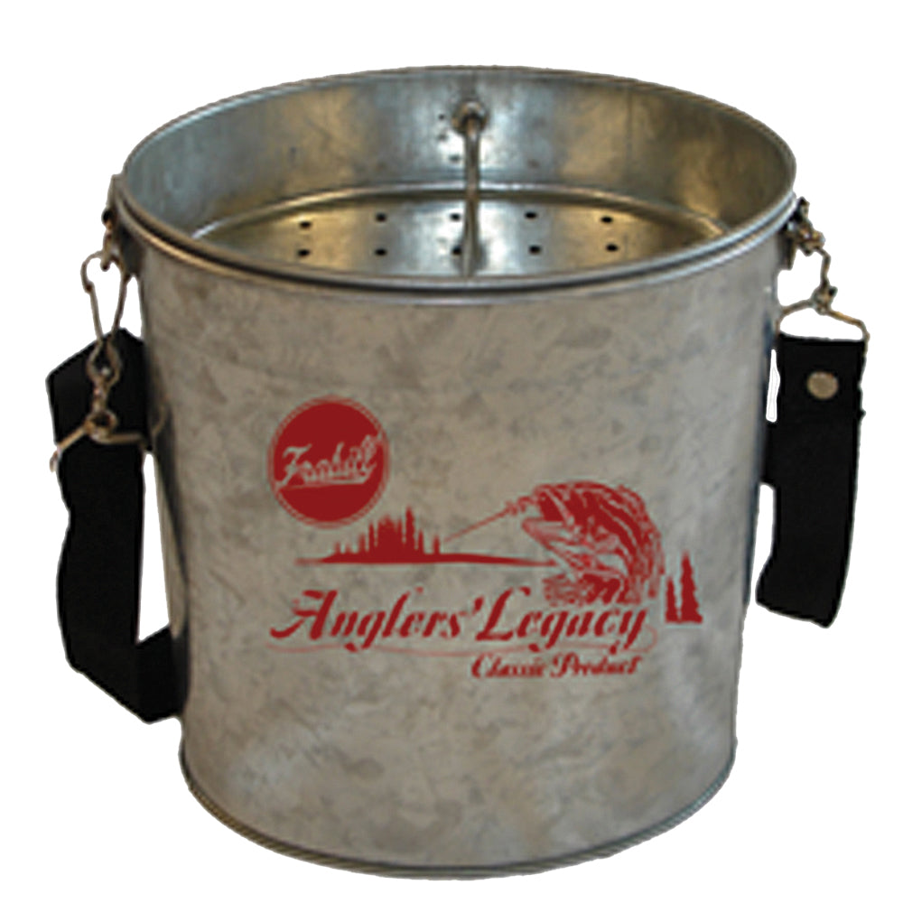 Frabill Galvanized Wade Bucket  2 Quart 1062