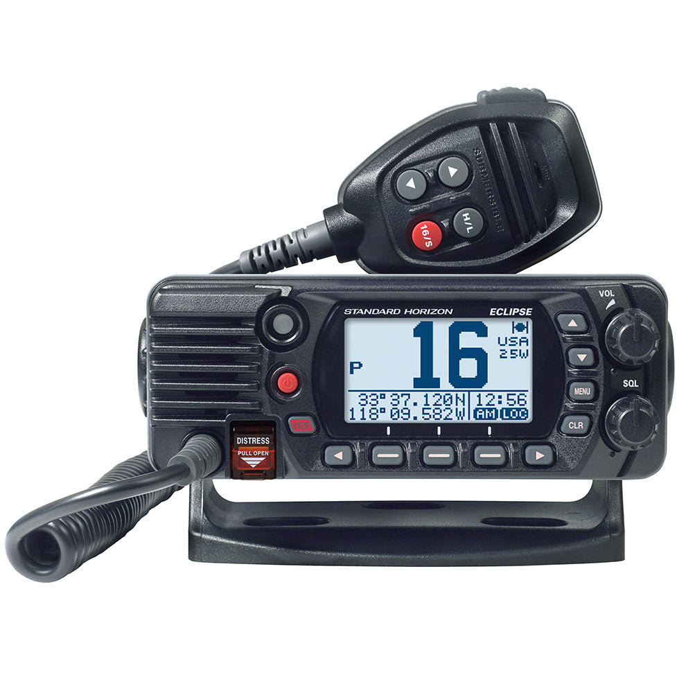 Standard Horizon GX1400G Fixed Mount VHF wGPS  Black GX1400GB