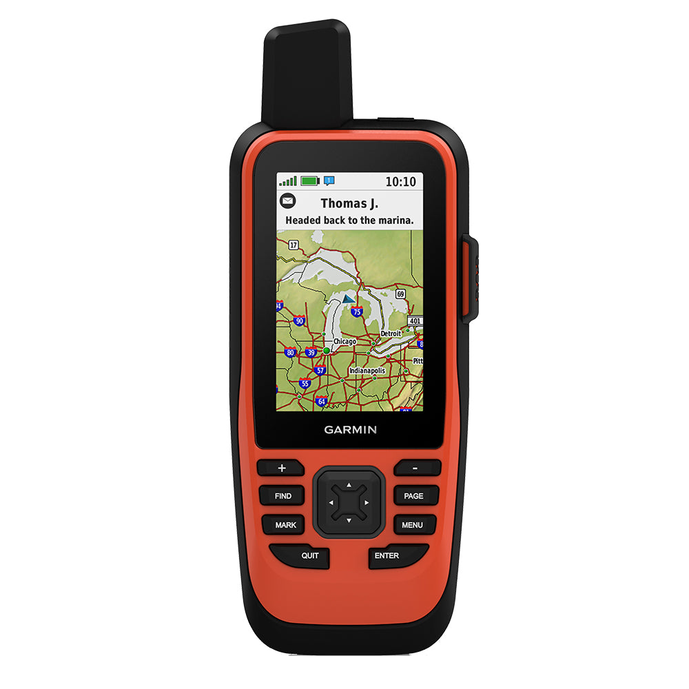 Garmin GPSMAP 86i Handheld GPS winReach  Worldwide Basemap 0100223600