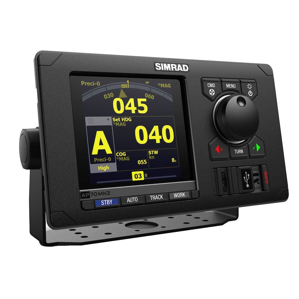 Simrad AP70 MK2 Autopilot IMO Pack f/Solenoid - Includes AP70 MK2 Control Head, AC80S Course Computer  RF45x Feedback [000-15040-001]