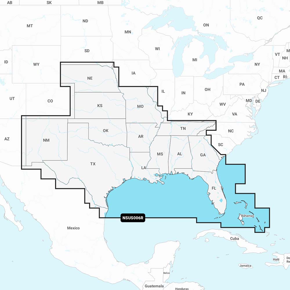 Garmin Navionics NSUS006R US South 