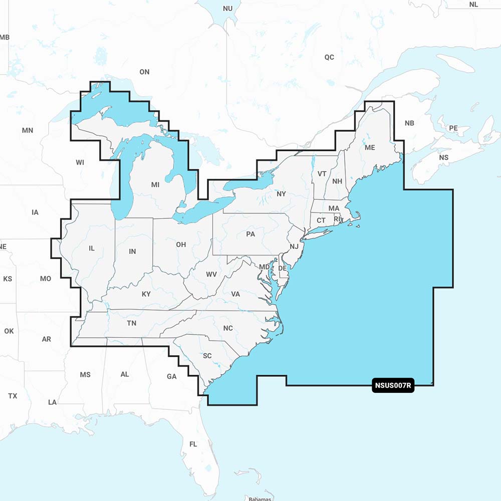 Garmin Navionics NSUS007R US East