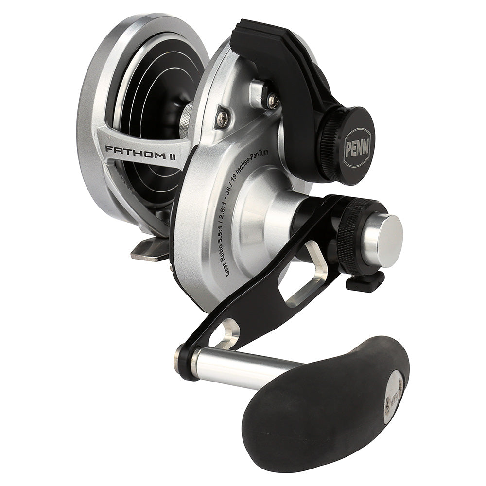 PENN Fathom II Lever Drag 2 Speed 15XNLD2LH Left Hand Reel 