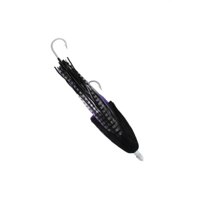 Wahoo Turbo Lure 16 oz. Purple/Black Weight: 16 oz. Color: Purple/Black