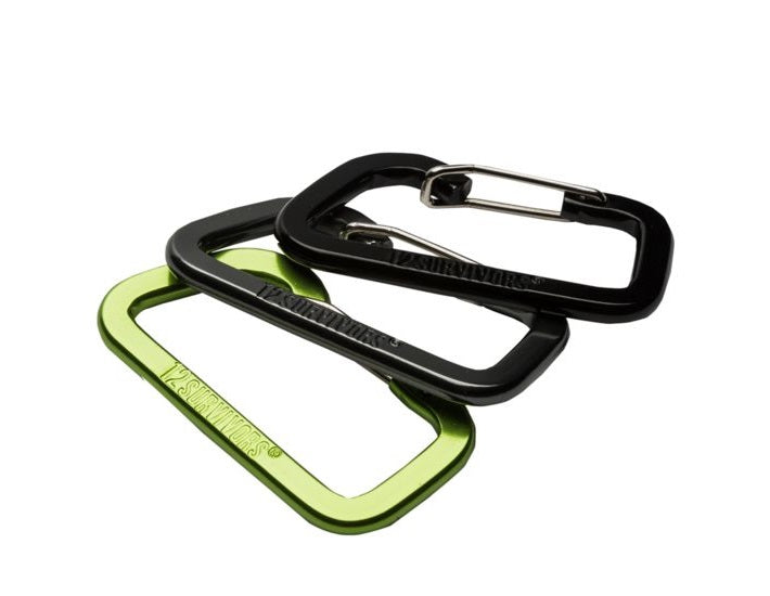 12 Survivors Carabiner 3pc TS79005