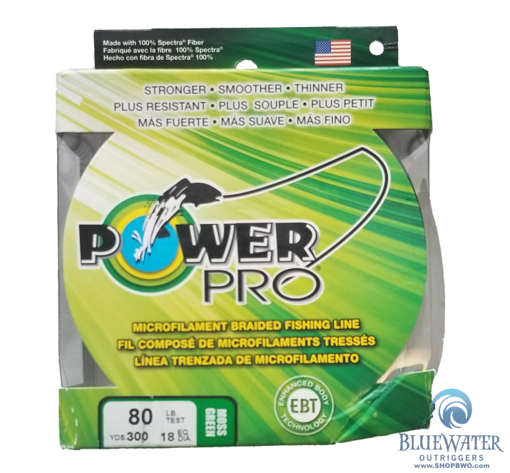 Power Pro Green 80 lb 300 yds Braided Fishing Line