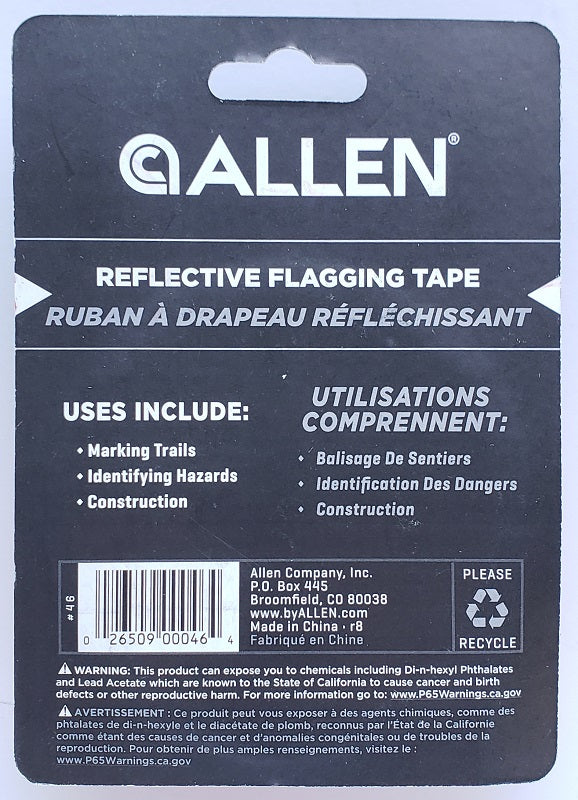 Allen Reflective Flagging Tape #46