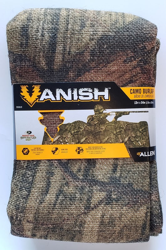 Allen Vanish Camo Burlap 12ft x 54in Mossy Oak® Break-Up Infinity™ 25312