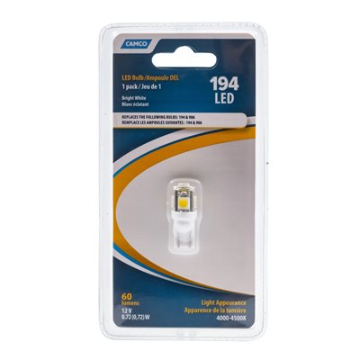 Camco 194 LED Bulb 60 Lumens 54621