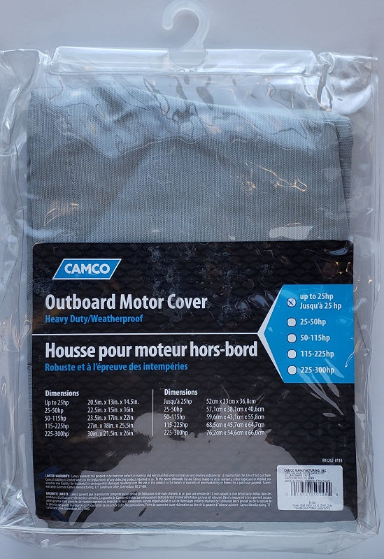 Camco Outboard Motor Cover for Up to 25 HP