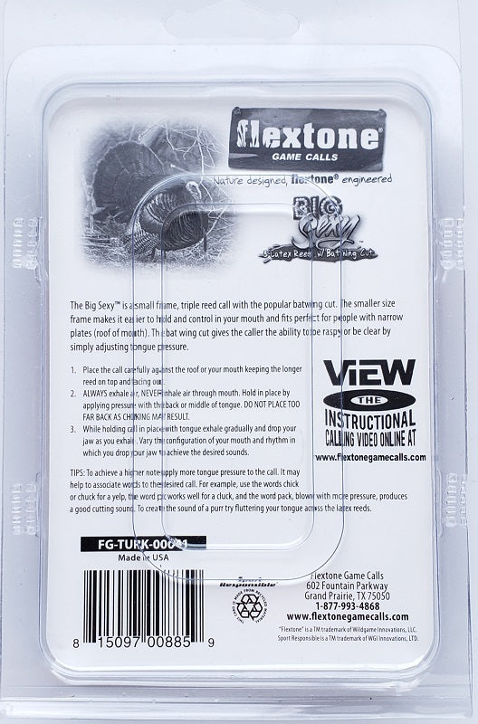 Flextone Game Calls Big Sexy Turkey Call FG-TURK-00041