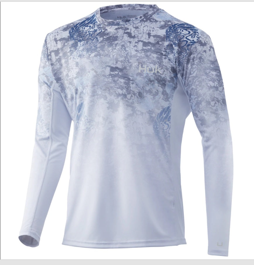 Huk Men's Icon X Tide Change Fade L/S 959