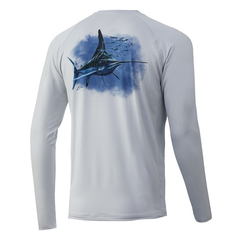 Huk Men's KC Midnight Magic Pursuit L/S 451