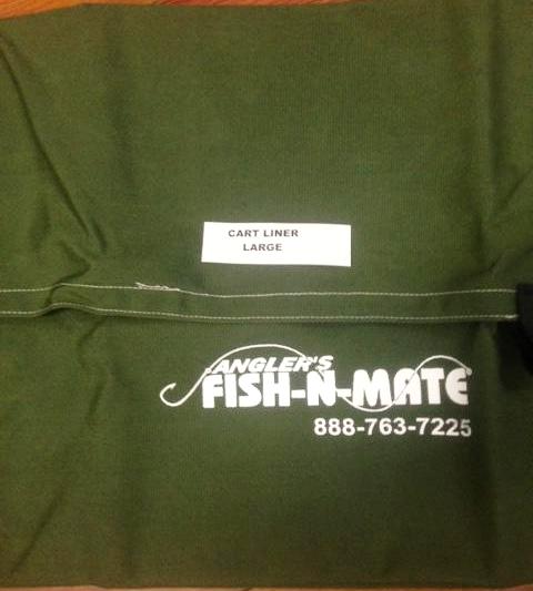 Large Fishing Cart Liner green