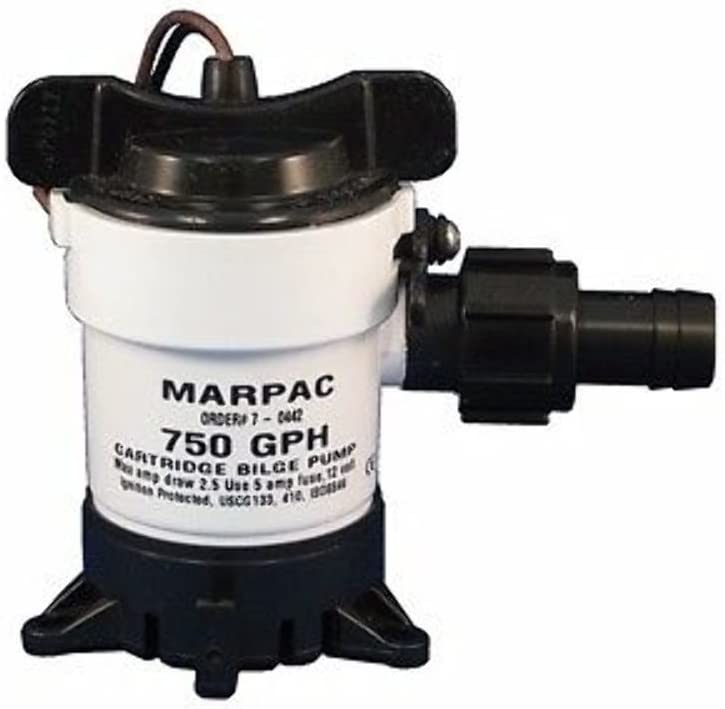 Marpac 750 GPH Cartridge Bilge Pump 7-0442