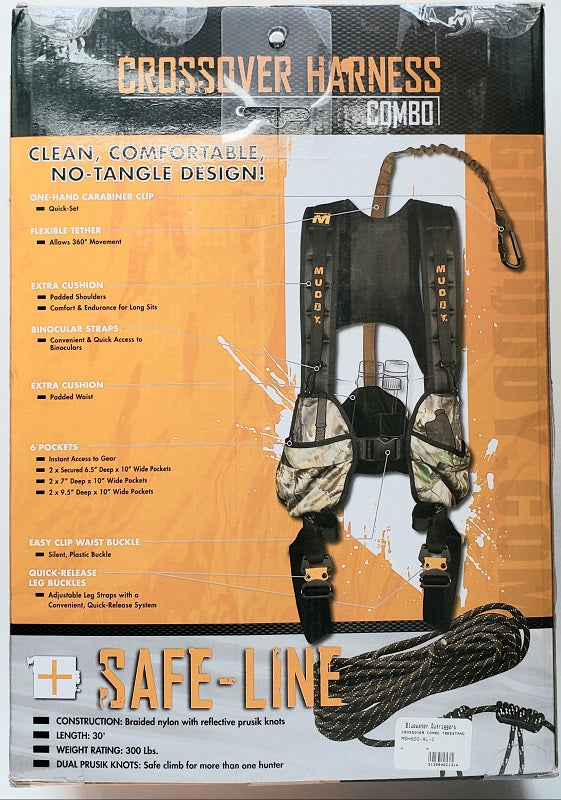 Muddy Crossover Harness Combo MSH600-XL-C