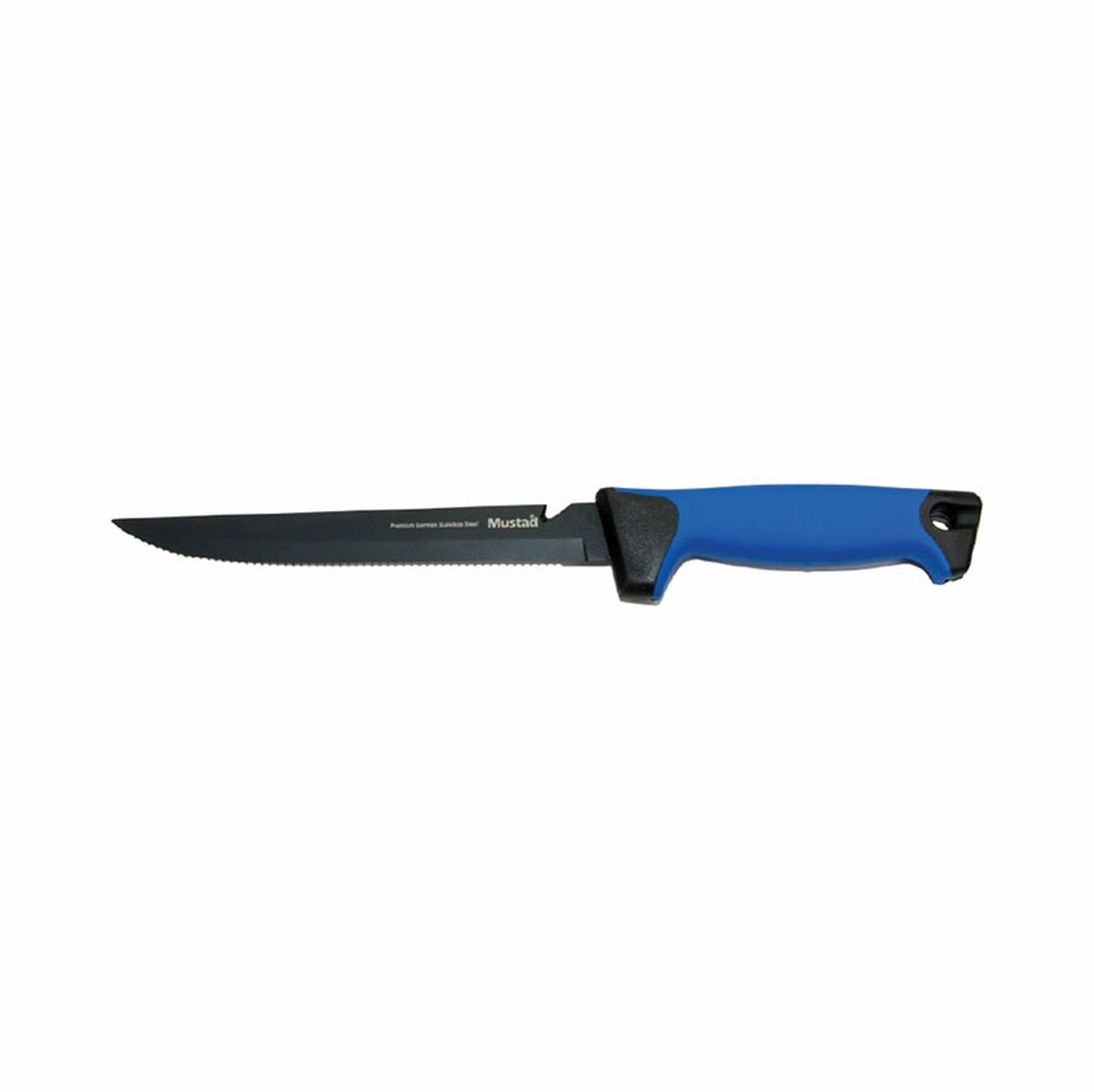 Mustad 8in Teflon Coated Serrated Knife