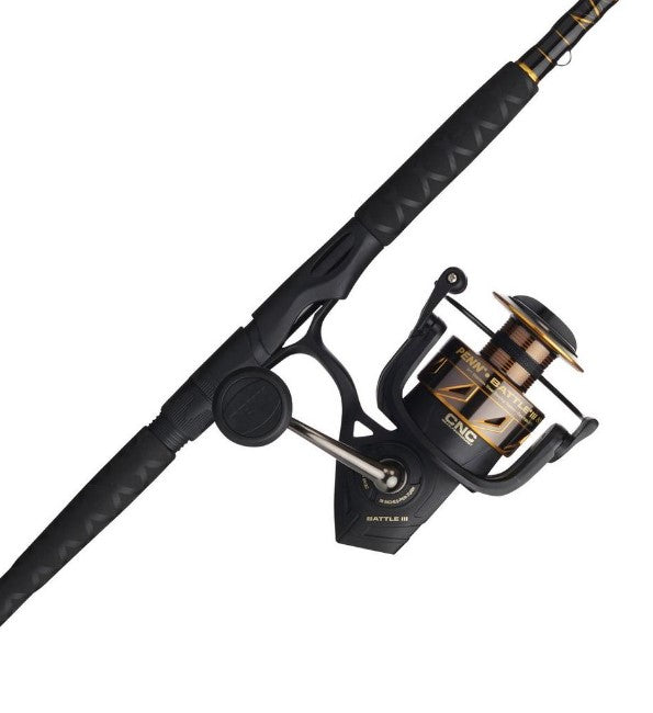 Penn Battle III 8000 Spinning Reel and Rod Combo BTLIII8000102H