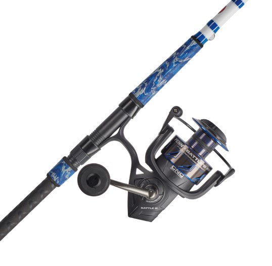 Penn Battle III LE 8000 Spinning Reel and Rod Combo BTLIII8000LE102H