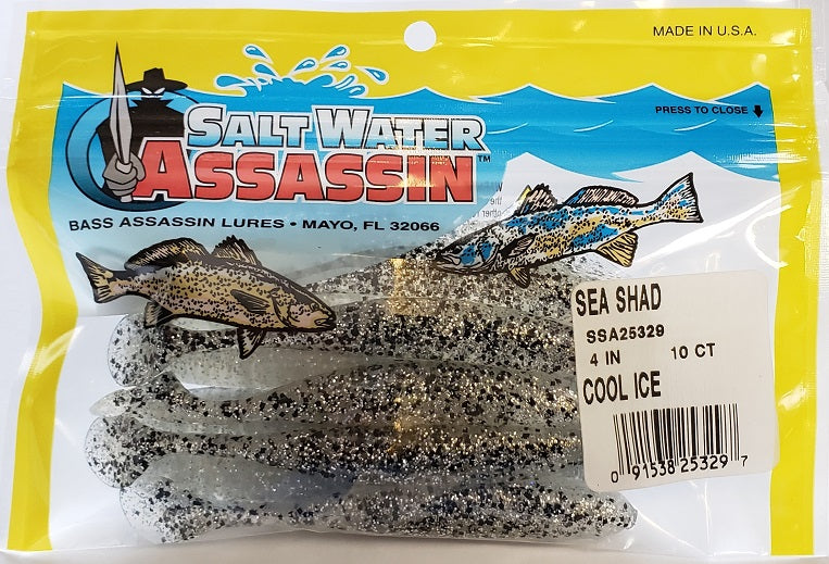 SaltWater Assassin Sea Shad Cool Ice