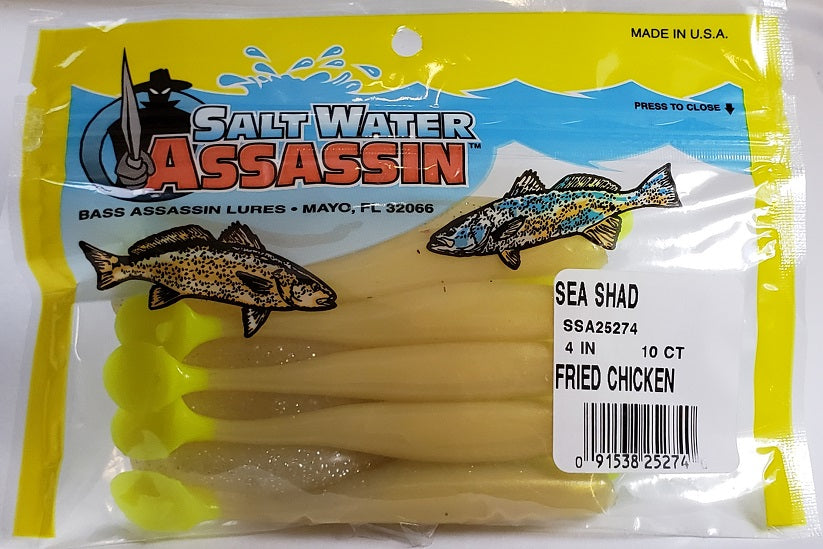 SaltWater Assassin Sea Shad Fried Chicken