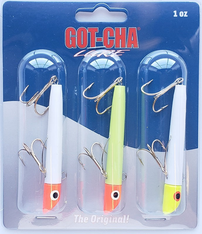 Sea Striker Got-Cha Original Lure 3 in. 1 oz. G100GH-3PK