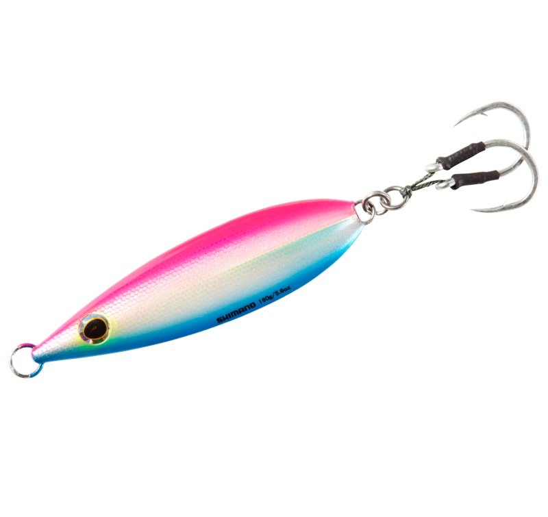 Shimano Flat-Fall Butterfly Jigs Pink Blue BFLFF160PB