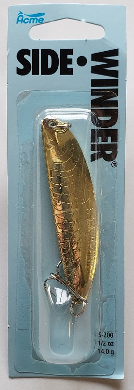 Acme Sidewinder Spoon 1/2 oz Gold S-200