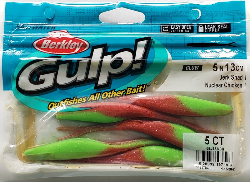 Berkley Gulp! Nuclear Chicken Jerk Shad 