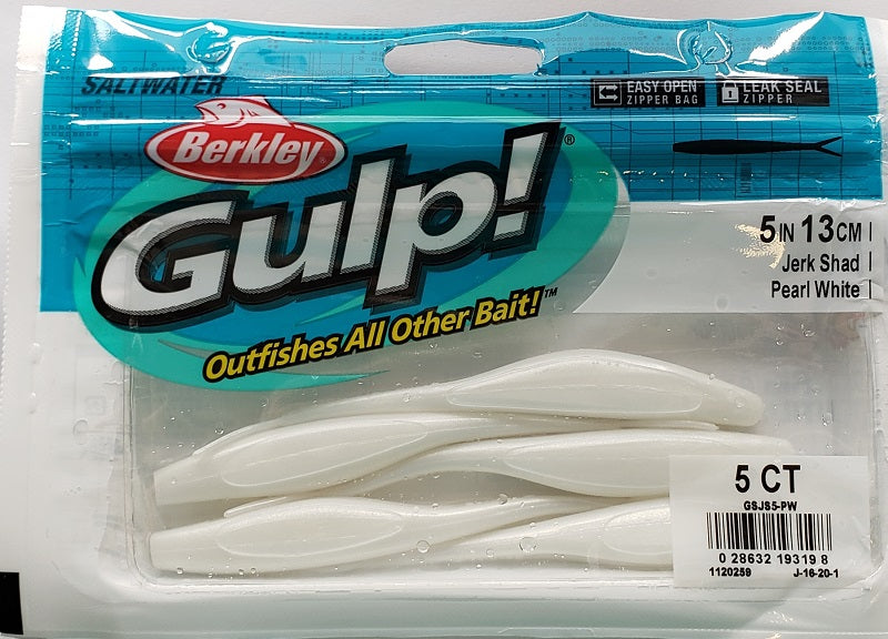 Berkley Gulp! Jerk Shad White