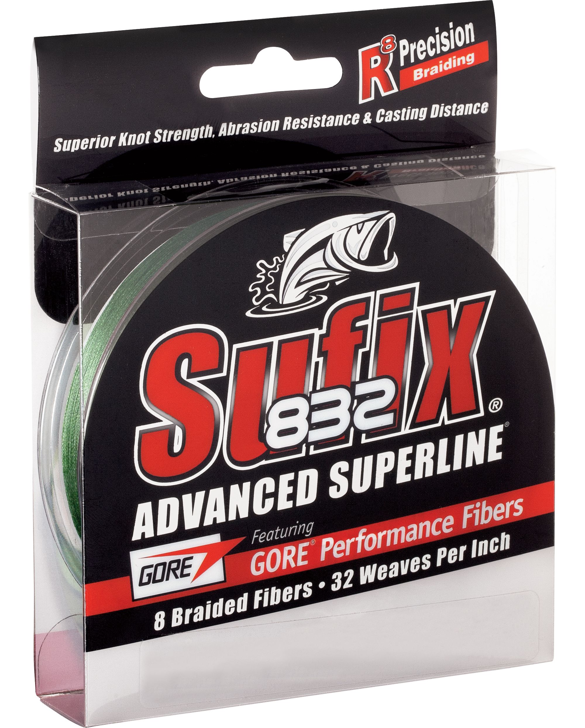 Sufix 832 Advanced Superline Low-Vis Green 