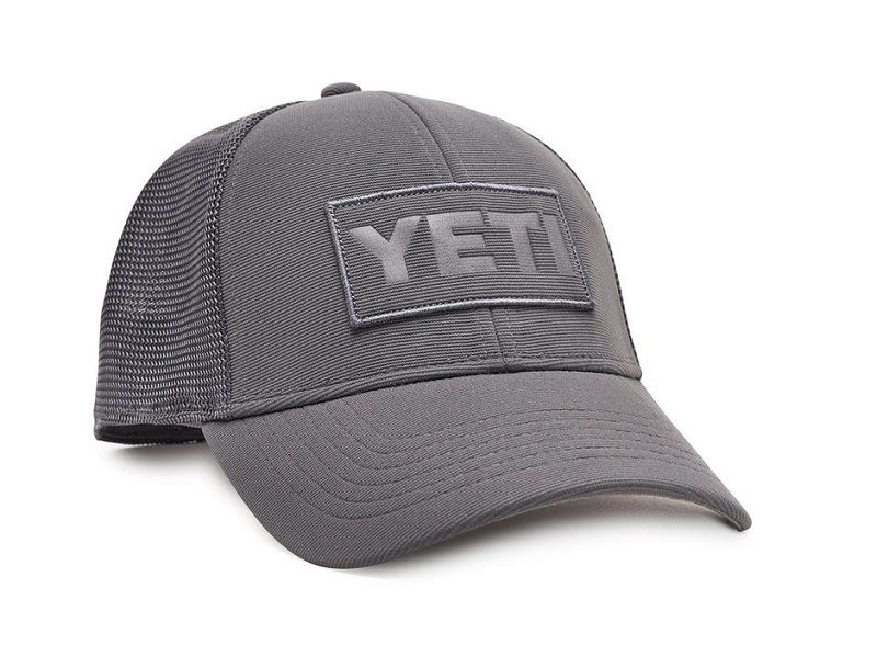 Yeti Grey on Grey Trucker Hat